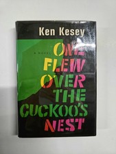 One Flew Over the Cuckoo’s Nest 1962 HC DJ Early Printing Ken Kesey Viking picture