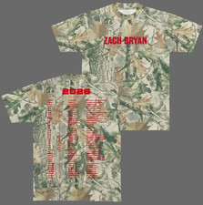 Zach Bryan Tour With Heaven On Top Tour 2026 3D T-Shirt picture