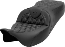 Saddlemen Roadsofa Lattice Stitch Gelcore Seat fits 2008-2025 Harley Touring picture