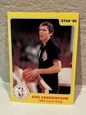 1986 Star Court Kings #31 Kiki Vandeweghe Trail Blazers NRMT B picture