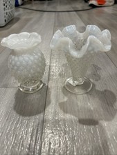 Fenton Hobnail Vases  picture