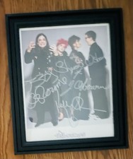 The Osbourne’s Signed TV Promo 8x10 Photo Ozzy Sharon Kelly & Jack Pre-print picture