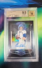2018 Panini Honors Black Signatures 1/1 BGS 9.5 10 Auto Case Keenum #15 picture