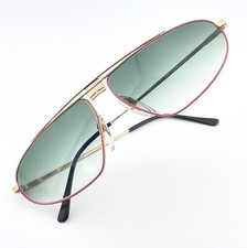 vintage YABI spirit 49 red gold sunglasses 1980s West Germany MEDIUM Duschan picture