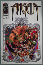 ANGELA #1 (1994) IMAGE COMICS SPAWN NEIL GAIMAN GREG CAPULLO 1ST PRINT picture