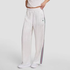 Champion Women's Game Set Match Pants Stretch Side Pockets Satin picture