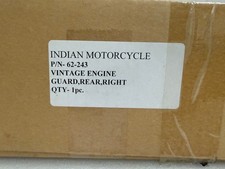 Indian Motorcycle Vintage Rear Right Engine Guard 62-243 Gilroy New OEM picture