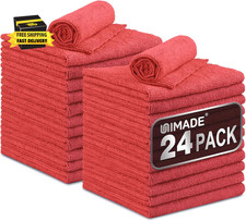 Microfiber Cleaning Cloth, 24 Pack Reusable Microfiber Towels ⭐️⭐️⭐️⭐️⭐️ picture