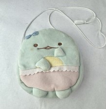 San-X Sumikko Gurashi Tokage Dino Plush Mini Crossbody Pouch Bag Zip 6” picture