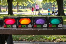 Needoh Funky Pup - 4 Pack (Purple, Pink, Blue, Orange) Squish Fidget Stress Toy picture