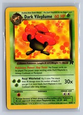 2000 Pokemon Team Rocket Dark Vileplume #30/82 MP picture