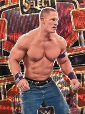 JOHN CENA | Concourse Red Wave Prizm /99 | 2024 Panini Select WWE #23 | Legends picture