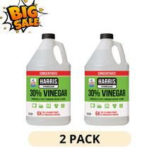2 Pack Harris 30% Vinegar Concentrate 1 Gallon Industrial Strength All Purpose picture