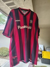 Vintage 1998-99 Huddersfield Town Pony Third Shirt Panasonic Football Jersey picture