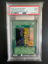 Yu-Gi-Oh Change of Heart MRD-060 1st Edition Ultra Rare Metal Raiders PSA 9 MINT picture