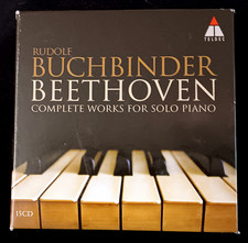 15-CD BOX SET : Beethoven Complete Works for Solo Piano : Rudolf Buchbinder picture