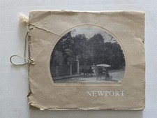 Newport Rhode Island Antique 1906 Book Portfolio of Photographs 23 Photogravures picture