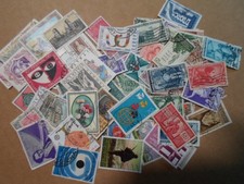 Collection lot 100 different large stamps of Italy picture