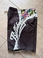 Vintage Y2K Billabong Mark Occhilupo Occy Signature Board Shorts Size 33 picture