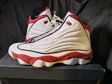 Jordan Pro Strong White & Red  Size 13 Jordans picture