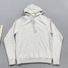 Tasc Hoodie Mens Large Gray French Terry Pullover Logo Stadium Lightweight Knit picture