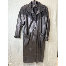 Vintage Pelle Leather Long Coat picture