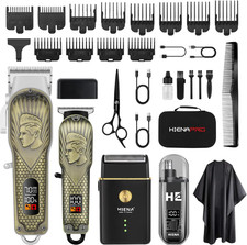 HIENA PRO Professional Hair Clippers for Men Clippers and Trimmer Set picture