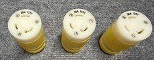 Marinco  30A, 125V Female Plug 305CRPN New Open Box Yellow picture