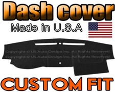 fits 2007-2012 FORD FUSION DASH COVER MAT DASHBOARD  PAD MADE IN USA / BLACK picture