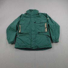 Vintage Burton Jacket Mens Medium Green Snowboarding Storm Lite AK Outland picture
