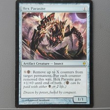 Hex Parasite MTG New Phyrexia 137/175 Rare Regular Artifact Creature EN picture