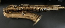 Vintage Geo M Bundy Tenor Sax -Chu Berry style- made by Pan American Co, Elkhart picture