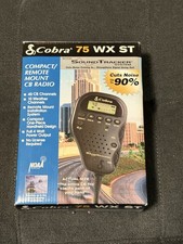 Cobra 75 WX ST Compact Handheld CB Radio with Sound Tracker System New in Box picture