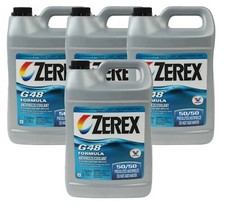 Valvoline Zerex 4 Gallons Antifreeze Coolant Blue G48 Prediluted 4 x 1 Gallon picture