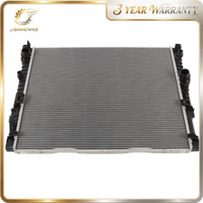 For 2016-2019 BMW 530i 540i 740i Left Side Aluminum Radiator W/O Oil Cooler picture
