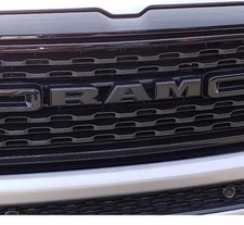 2019-2023 RAM 1500 Black Grille Emblem | Stylish Truck Badge Logo  picture