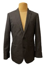 J.Crew Men's Sports Coat Gray Ludlow Style Loro Piana Wool Vented Size 40 R picture