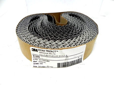 50pc 3M 237AA Trizact FullFlex 3/4” X 30” Film-Lok Scalloped Abrasive Belts A45 picture