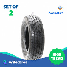 Set of (2) Used LT 245/75R16 Firestone Transforce CV2 Enliten 120/116R - 11.5/32 picture