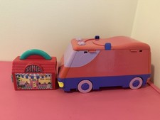 Vtg 1995 Pound Puppies Van Circus Playground Puppy Playset Lots Of Accessories  picture