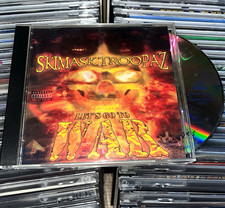 Skimask Troopaz Let's Go to War CD 2003 MEMPHIS Rap CD RARE & SIGNED ON CD picture