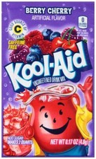 Kool-Aid Berry Cherry Flavored Unsweetened Caffeine Free Powdered Drink Mix, picture