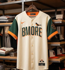 Baltimore Orioles 2026 City Connect Jersey Men's BLANK FULL SIZE NEW picture