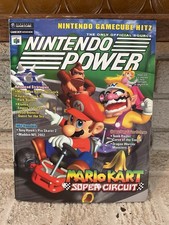 Nintendo Power Magazine September 2001 Volume 148 Mario Kart w Poster Vtg Guide picture