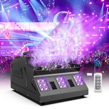 2000W Smoke Fog Bubble Machine Fog Machine DMX Strobe RGB LED Stage Par Lights picture