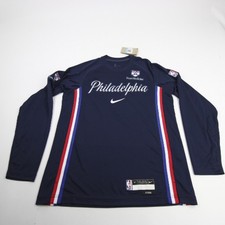 Philadelphia 76ers Nike NBA Authentics Dri-Fit Long Sleeve Shirt Multiple Sizes picture
