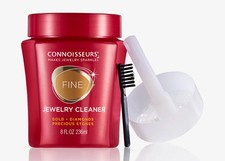 Connoisseurs Fine Jewelry Cleaner Iconic Red Jar 8 fl oz | For Gold Diamond picture