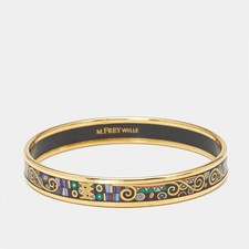 Frey Wille Fire Enamel Gold Tone Bracelet picture