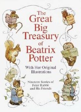 The Great Big Treasury of Beatrix Potter - Hardcover - VERY GOOD picture