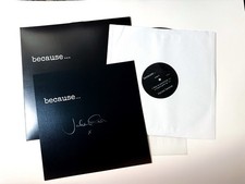 Julian Lennon SIGNED  4 Track Vinyl  BECAUSE LTD EP John The Beatles RARE NEW picture